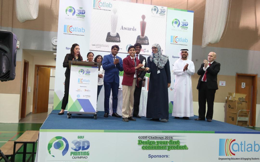 Teenage Student Wins ATLAB’s Gulf 3D Printing Olympiad with 3D Printed Mind-Controlled Bionic Arm