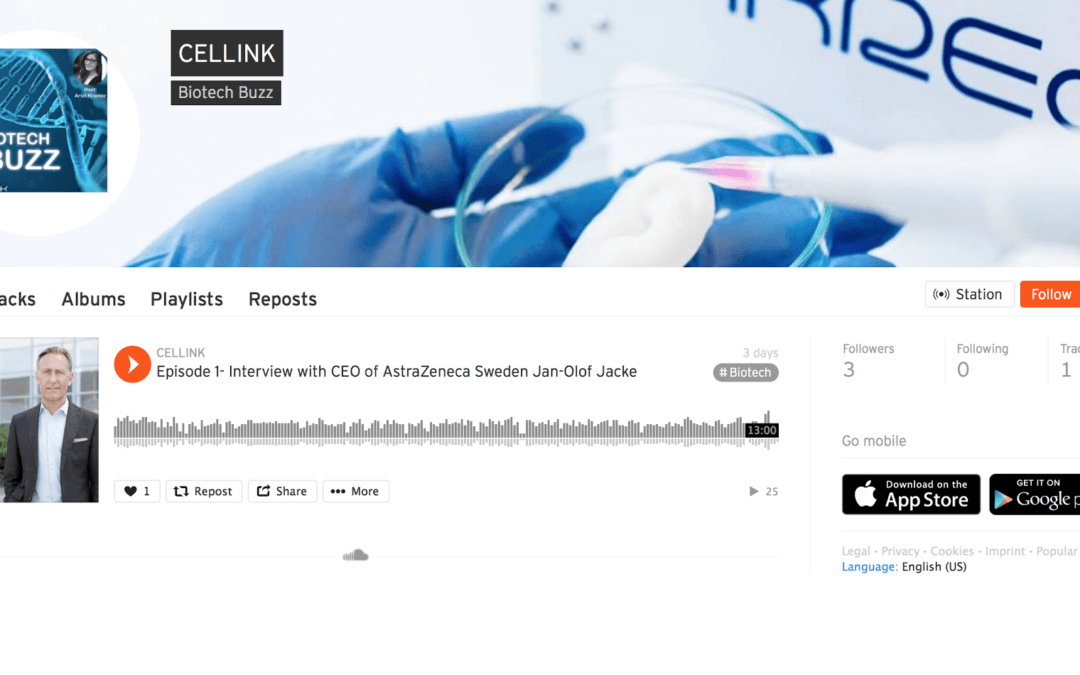 Biotech Buzz: CELLINK Launches Podcast Featuring Industry Leaders