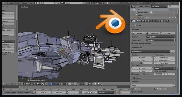 Blender is free, open source, and runs some of Shapeways’ backend tools. 