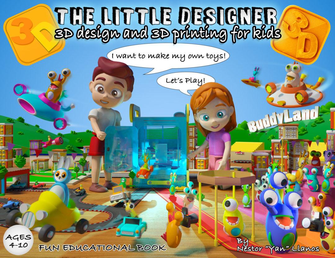 The Little Designer: Interactive Book Teaches Kids About 3D Design and ...