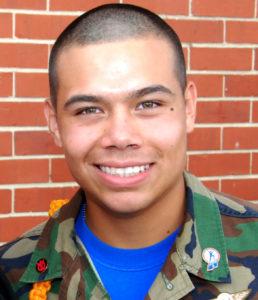 Adonis Gonzales was part of the first class to complete YouthQuests 3D ThinkLink training at Maryland's Freestate ChalleNGe Academy in 2013.