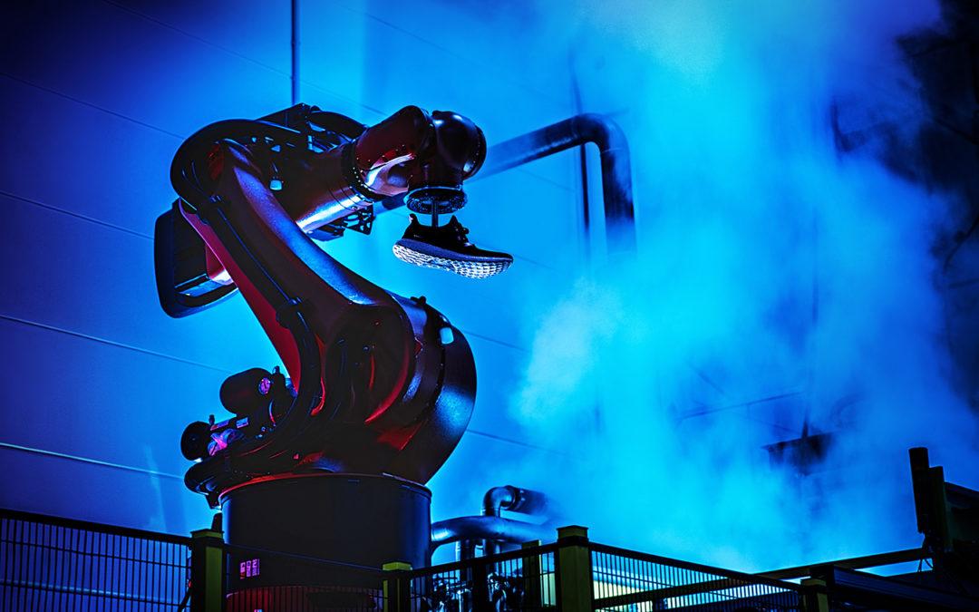 Adidas Launches Smart Factory Run by 3D Printers & Robots in Germany