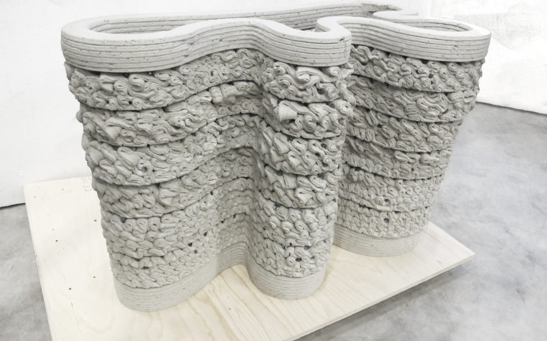 Filigreed Firewall is a Striking Example of What 3D Printers Can Create With Concrete