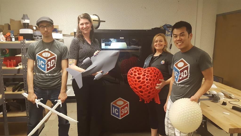 Creativity and Pragmatism in 3D Printing Come Together at IC3D