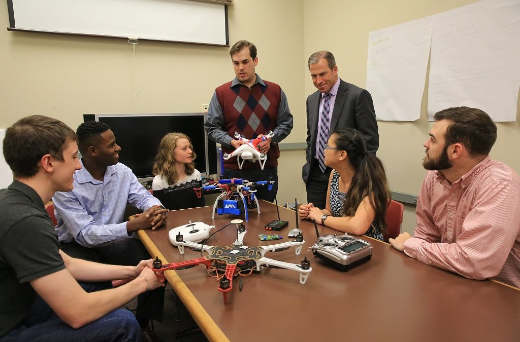 University of Alabama Students Wrestle with How to Take Down Drones