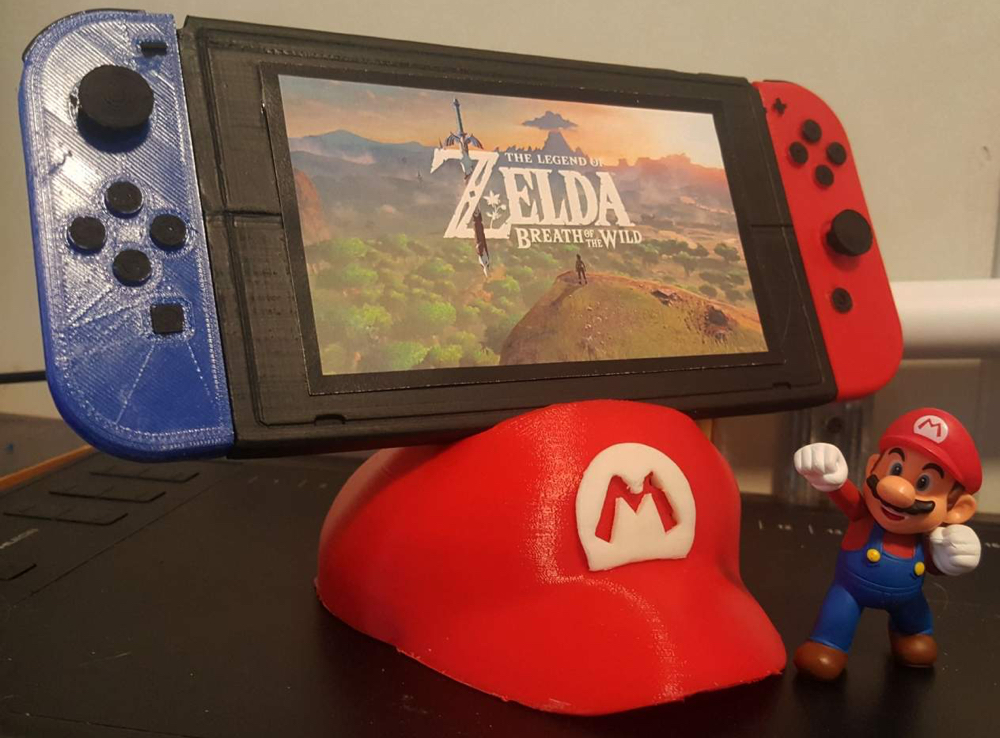 Ten 3D Printable Things: and Accessories for the Nintendo Switch 3DPrint.com | The of 3D Printing / Additive Manufacturing