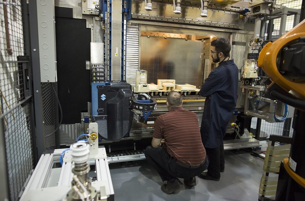 3D Printing Enhances Lightweighting & Personalization in Automotive Manufacture as Ford Pilots Stratasys' Infinite Build 3D Printer