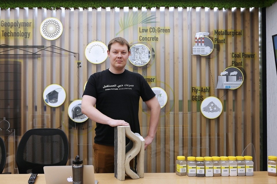 Dubai Future Accelerators Team Develops Inexpensive, Eco-Friendly Geopolymer Cement 3D Printing Material