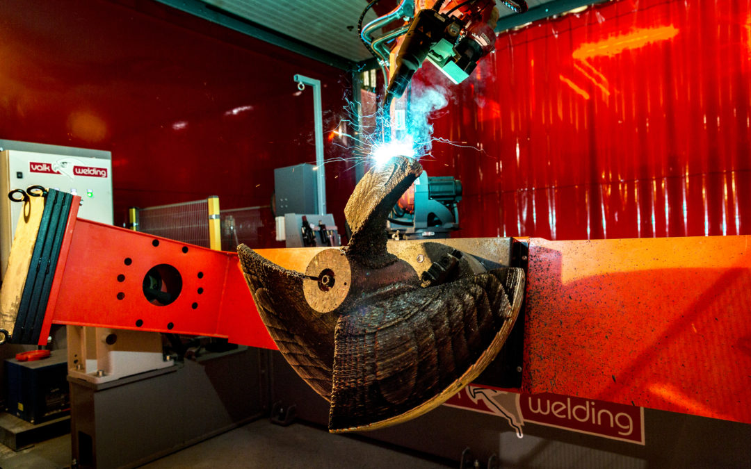 3D Printing Complete on History-Making WAAMpeller Prototype