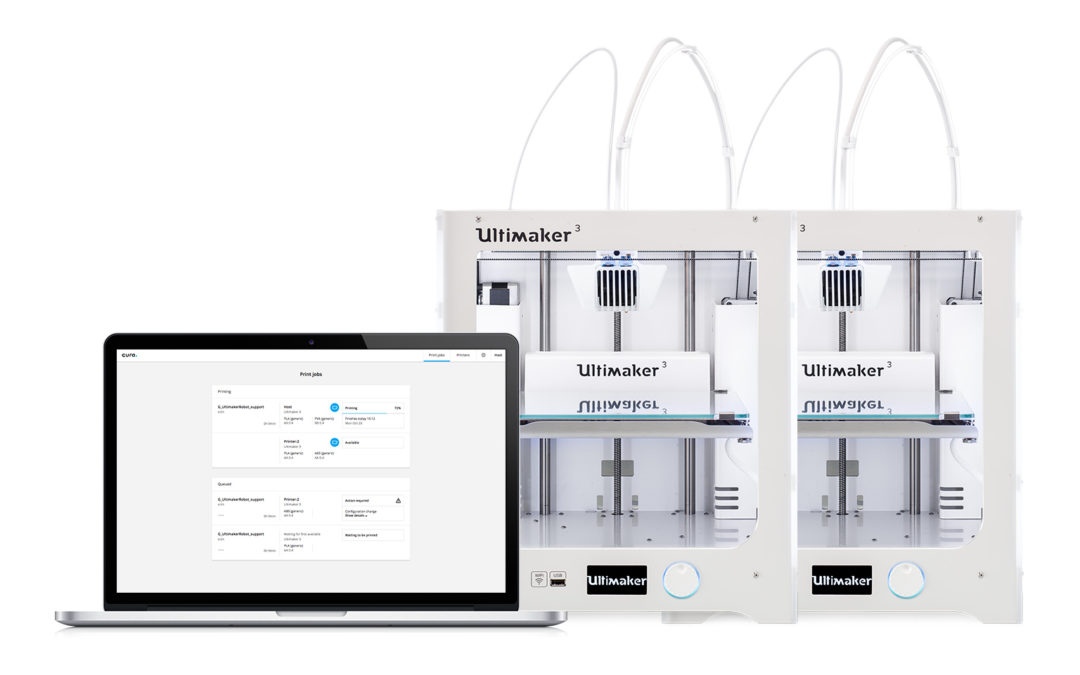 Ultimaker Releases Cura Connect for Easy Control of Multiple 3D ... - Cura Connect Software 1080x675