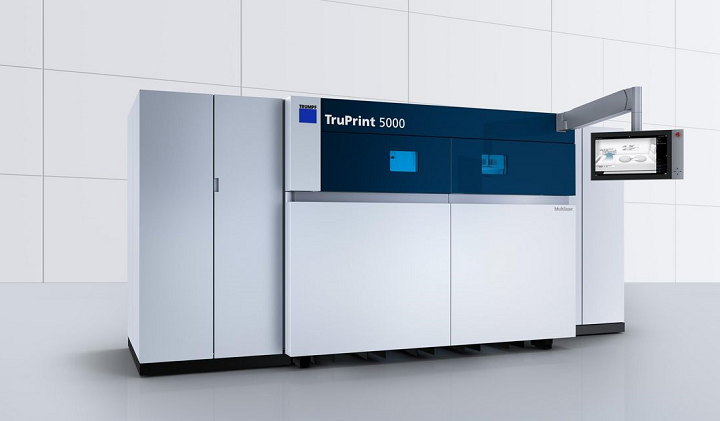 Trumpf Debuts Triple-Laser TruPrint 5000 Metal Additive Manufacturing System at formnext