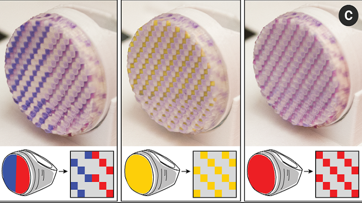 CSAIL Develops Custom Ink That Can Change a 3D Printed Object's Color in 23 Minutes