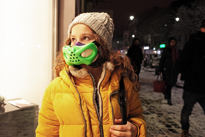 Designer Uses Sinterit Lisa and Autodesk Netfabb to Design and 3D Print Children's Protective Face Mask