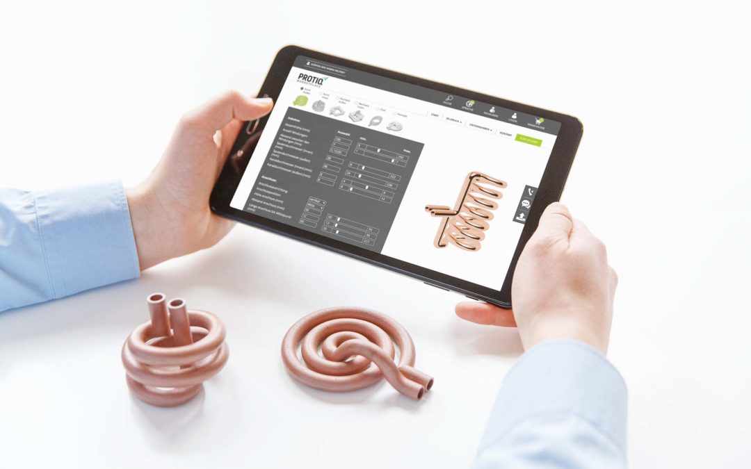 Custom Copper Inductors Optimized for 3D Printing with Web-Based Configurator