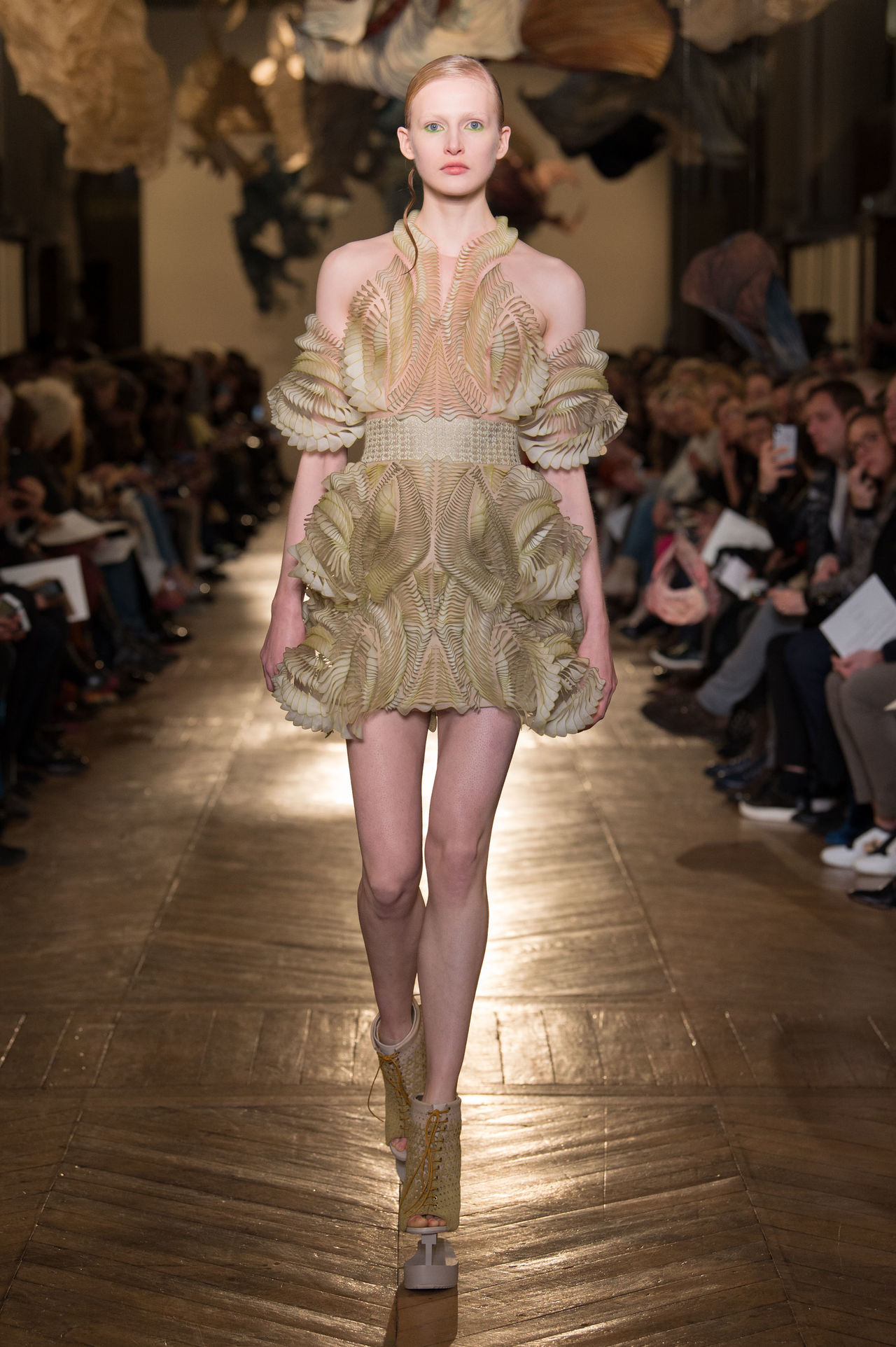 Printed Dress From Iris Van Herpen Pushes Boundaries Of Fashion Printed Dress Image Yannis Vlamos