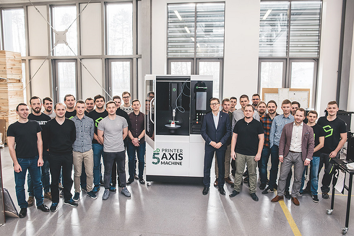 Verashape Launches Open Innovation Program for Development and Implementation of 5-Axis 3D Printing