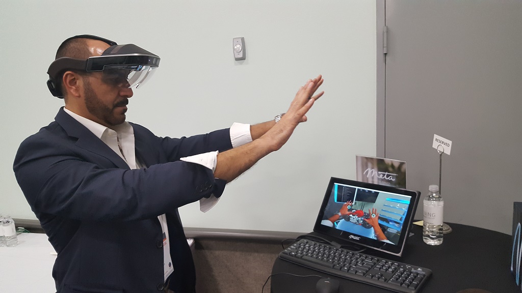 Drag and Drop a Motorcycle: Meta Details Immersive AR Integration with SOLIDWORKS