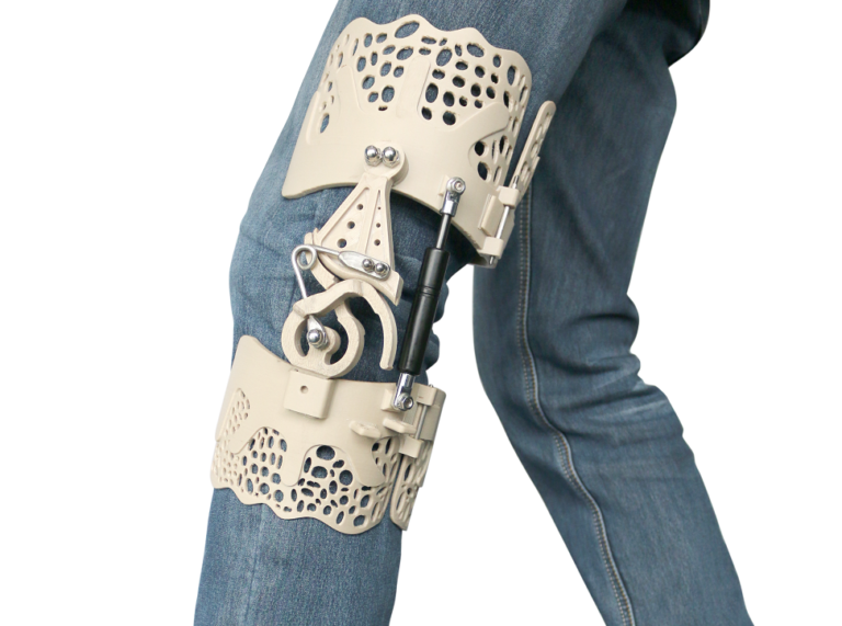PEEK Knee Brace is Strong, Durable and 3D Printed with Help From ... - BIoNEEK Web 768x571