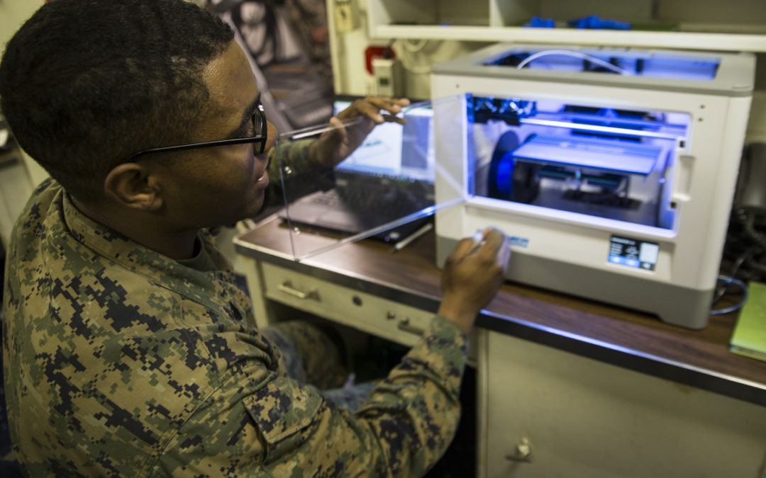 Marines Embrace 3D Printing for Production of Replacement Parts