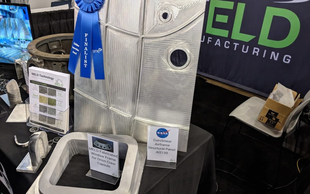 Newcomer MELD Manufacturing Takes RAPID Innovation Award with Novel Metal 3D Printing Technology