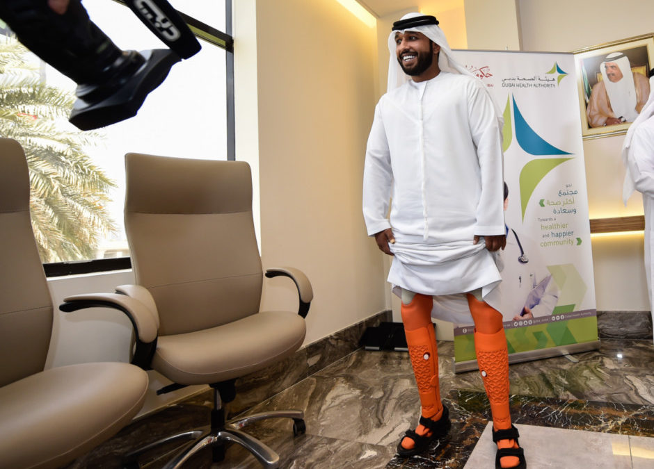 New Prosthetic Legs Change Dubai Man’s Life as UAE Continues to Embrace 3D Printing