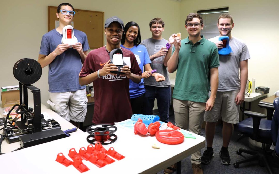 University of Alabama in Huntsville Students 3D Print Simulators for Nursing Training