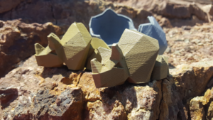 Dinosaurios Low poly para impresión 3D
