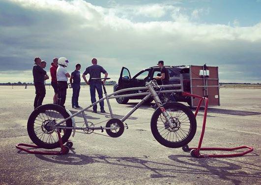 Cyclist Breaks Speed Record Riding Partially 3D Printed Bike