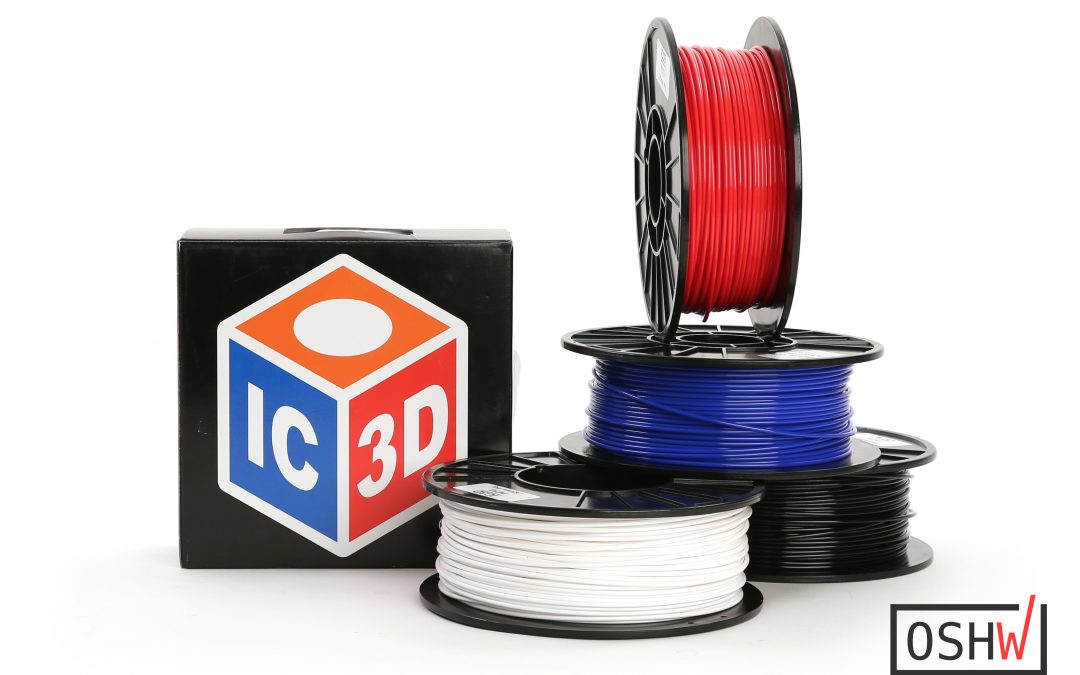Aleph Objects and IC3D Release Second Certified Open Source 3D Printer Filament
