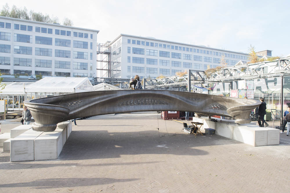 Dutch StartUp to 3D Print a Metal Bridge in Amsterdam