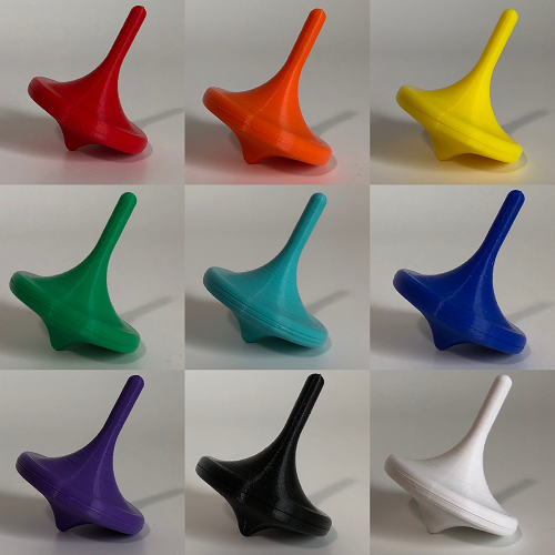 slidbane lukker Henstilling Engineer's 3D Printed Spinning Top Toys Debut on Kickstarter - 3DPrint.com  | The Voice of 3D Printing / Additive Manufacturing