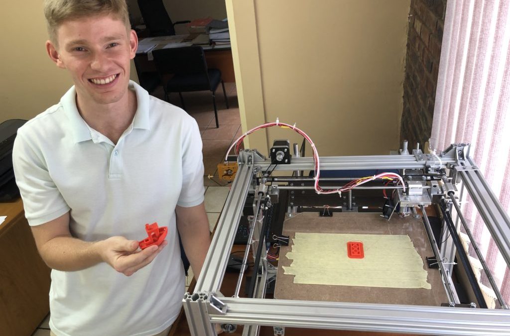 South African Mechanical Engineering Student Creates 3D Printer for Improving Farm & Produce Quality