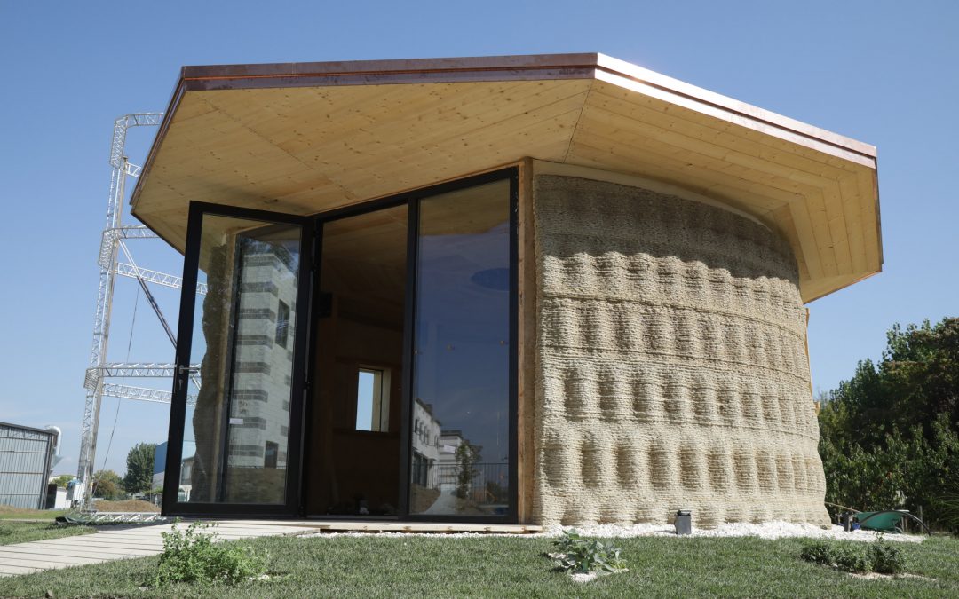 Italy: WASP Engineers Make A Model Tiny Home Partially Out of 3D Printed Waste