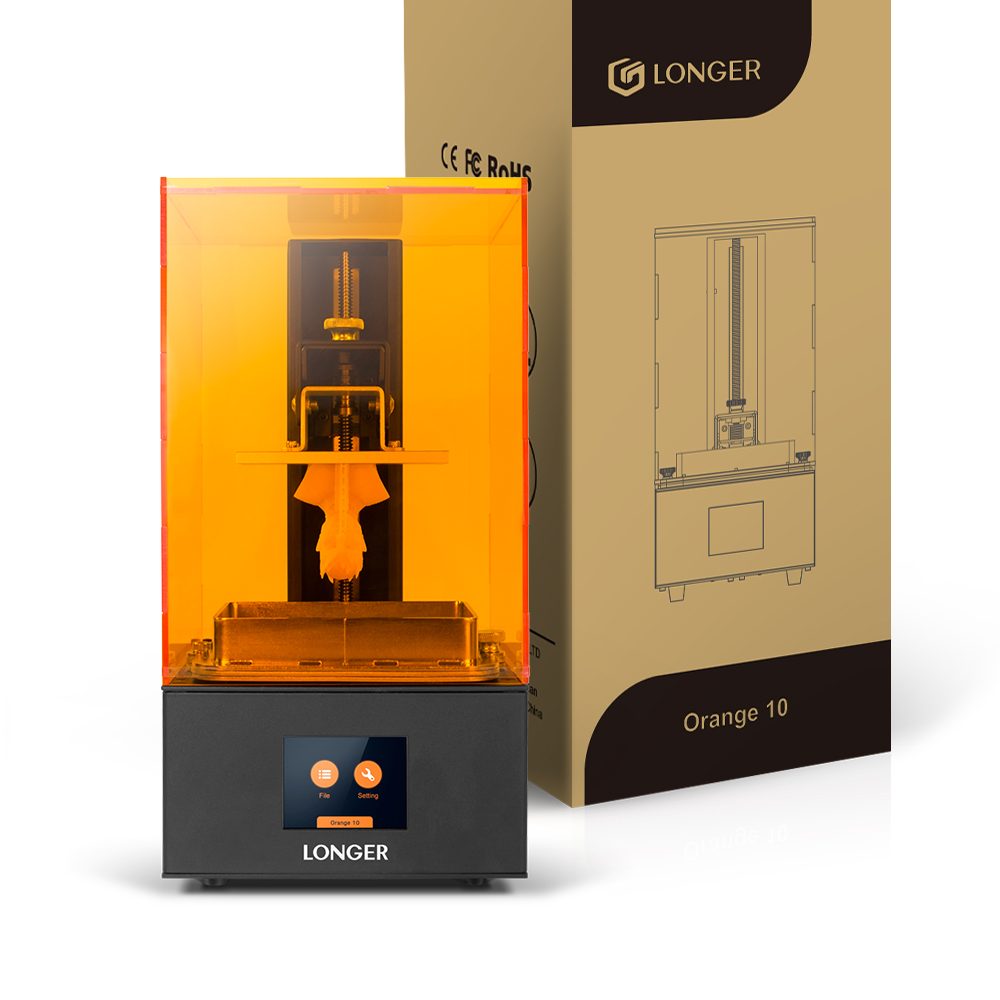 Edition rulletrappe marv Longer3D Launches the Orange 10, Affordable SLA 3D Printer - 3DPrint.com |  The Voice of 3D Printing / Additive Manufacturing