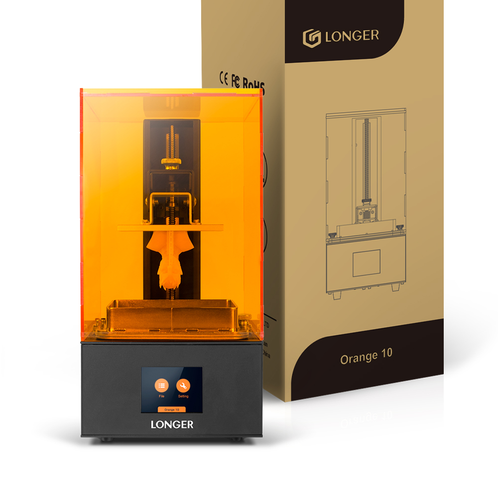 Dolke Polar sammensværgelse Longer3D Launches the Orange 10, Affordable SLA 3D Printer - 3DPrint.com |  The Voice of 3D Printing / Additive Manufacturing