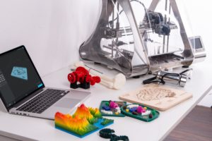 3D printed material