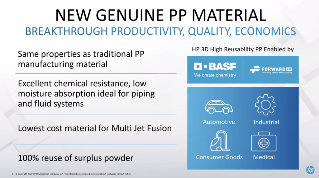 Materialise becomes first to offer BASF TPU material for HP Multi Jet  Fusion 3D printing - 3D Printing Industry