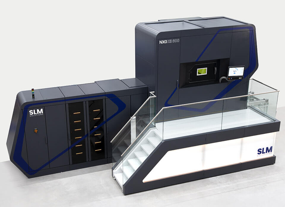 Launch of the NXG XII 600 machine from SLM Solutions.