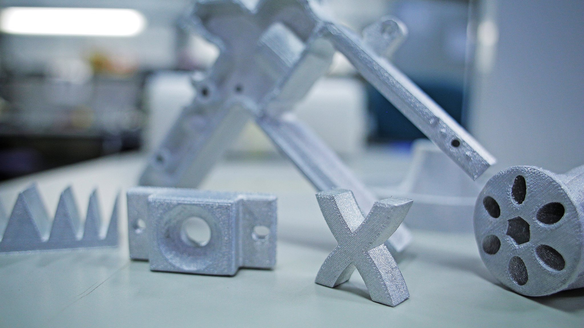 xerox elemx metal 3D printed parts