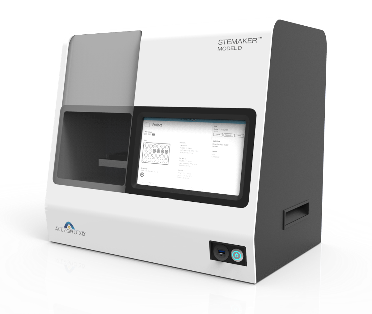 Allegro 3D's Stemaker Model D Bioprinter. 