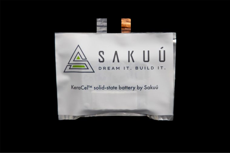 Sakuu’s first generation solid-state battery.
