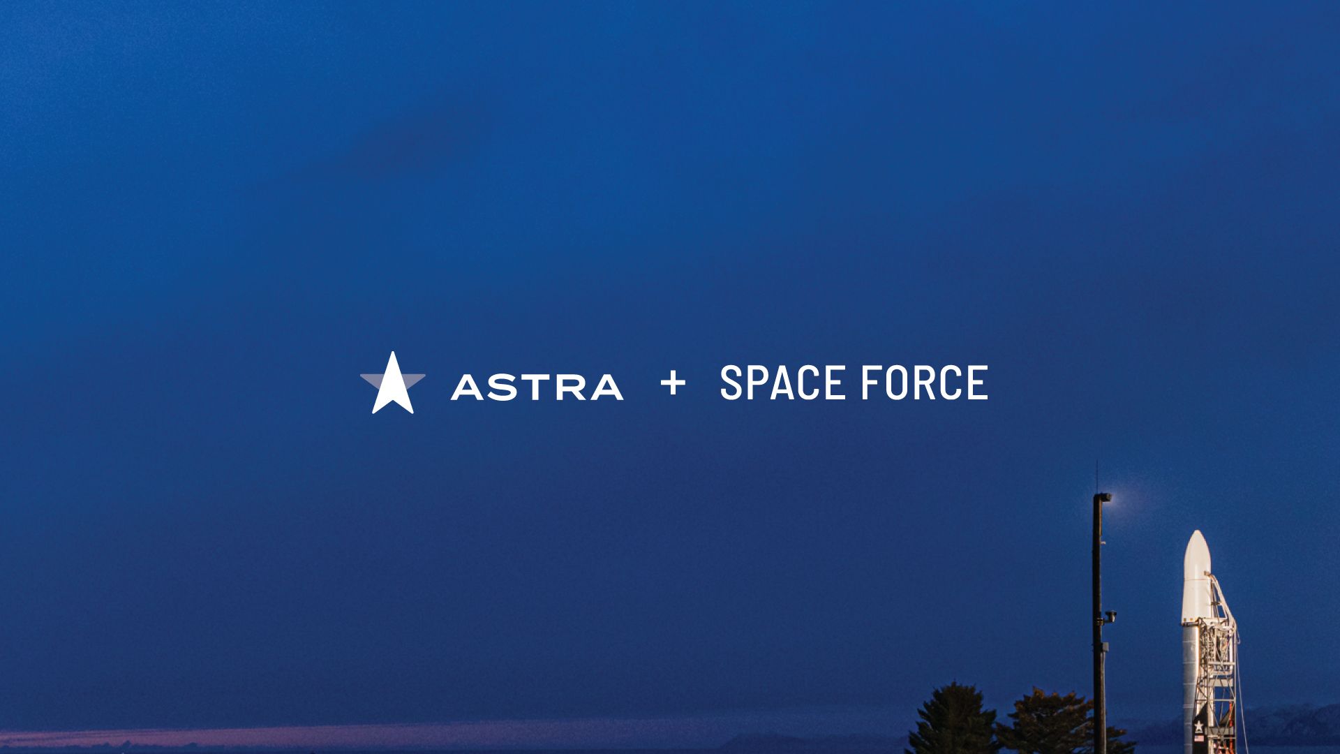 Astra Space chosen for award by US Space Force