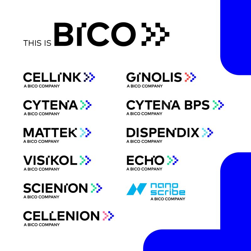 Parent company BICO and its 11 subsidiaries.