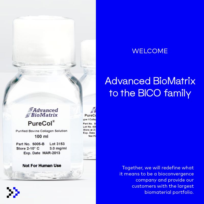 BICO announces its acquisition of Advanced BioMatrix.