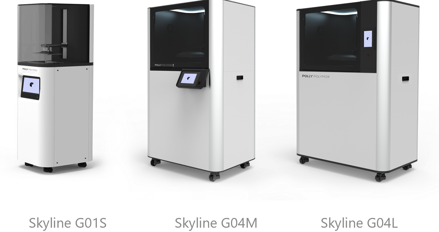 Polly Polymer's line of 3D printing systems.