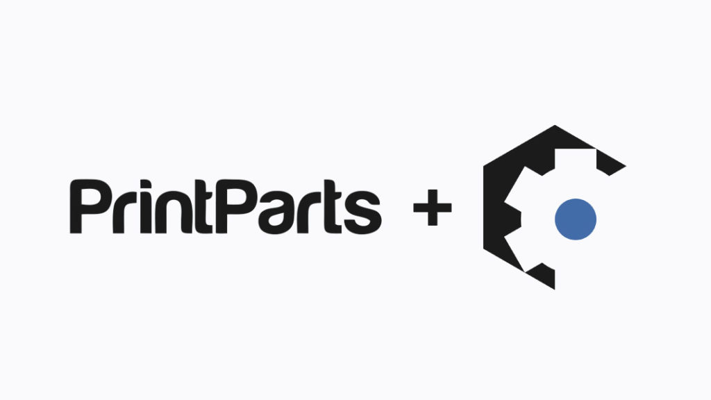 PrintParts partners with 3D Control Systems (logos)