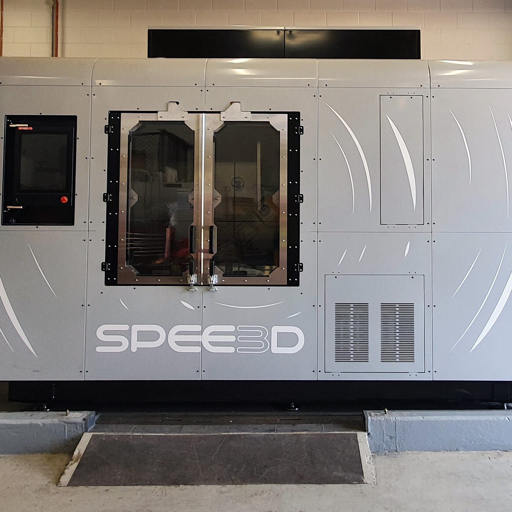 The WarpSPEE3D printer installed at Navy headquarters in Australia.