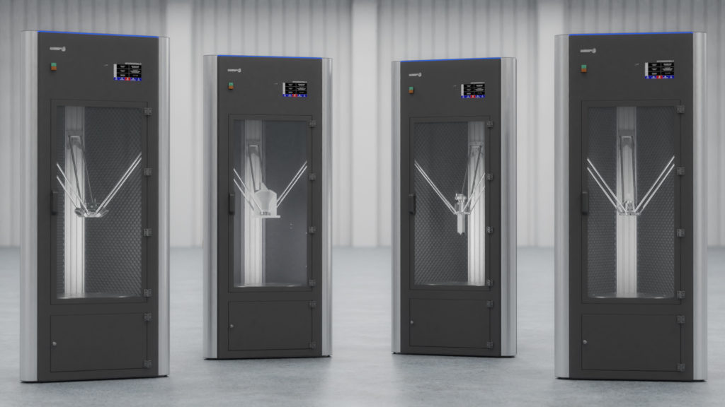 WASP 4070 3D printers.