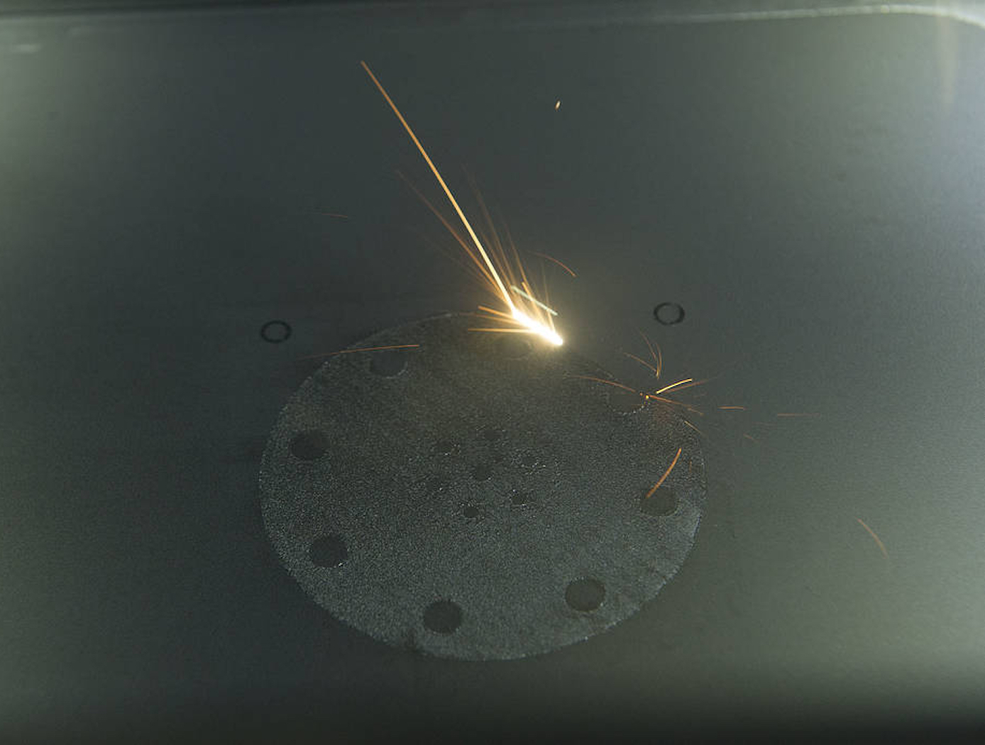 Selective laser melting at NASA. 