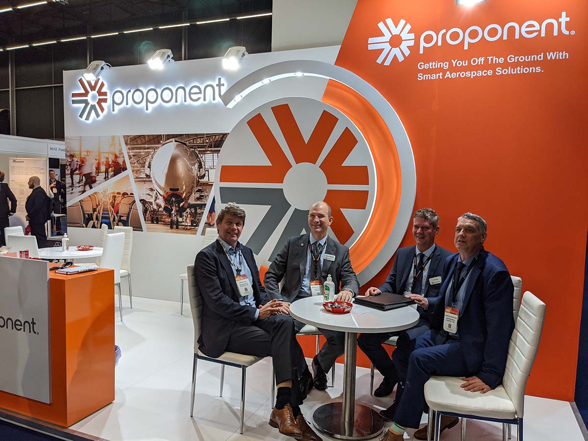 Materialise and Proponent officially signed the deal at MRO Europe 2021.